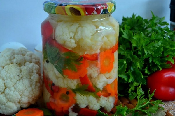 Маринованная цветная капуста