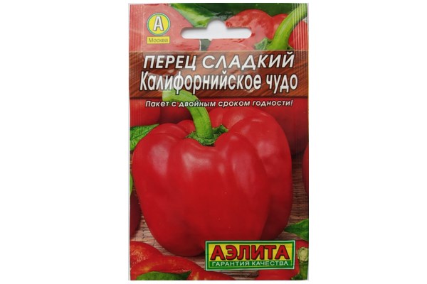 Семена перца Калифорнийское чудо