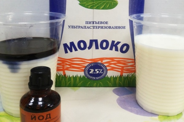 Подкормка йод с молоком
